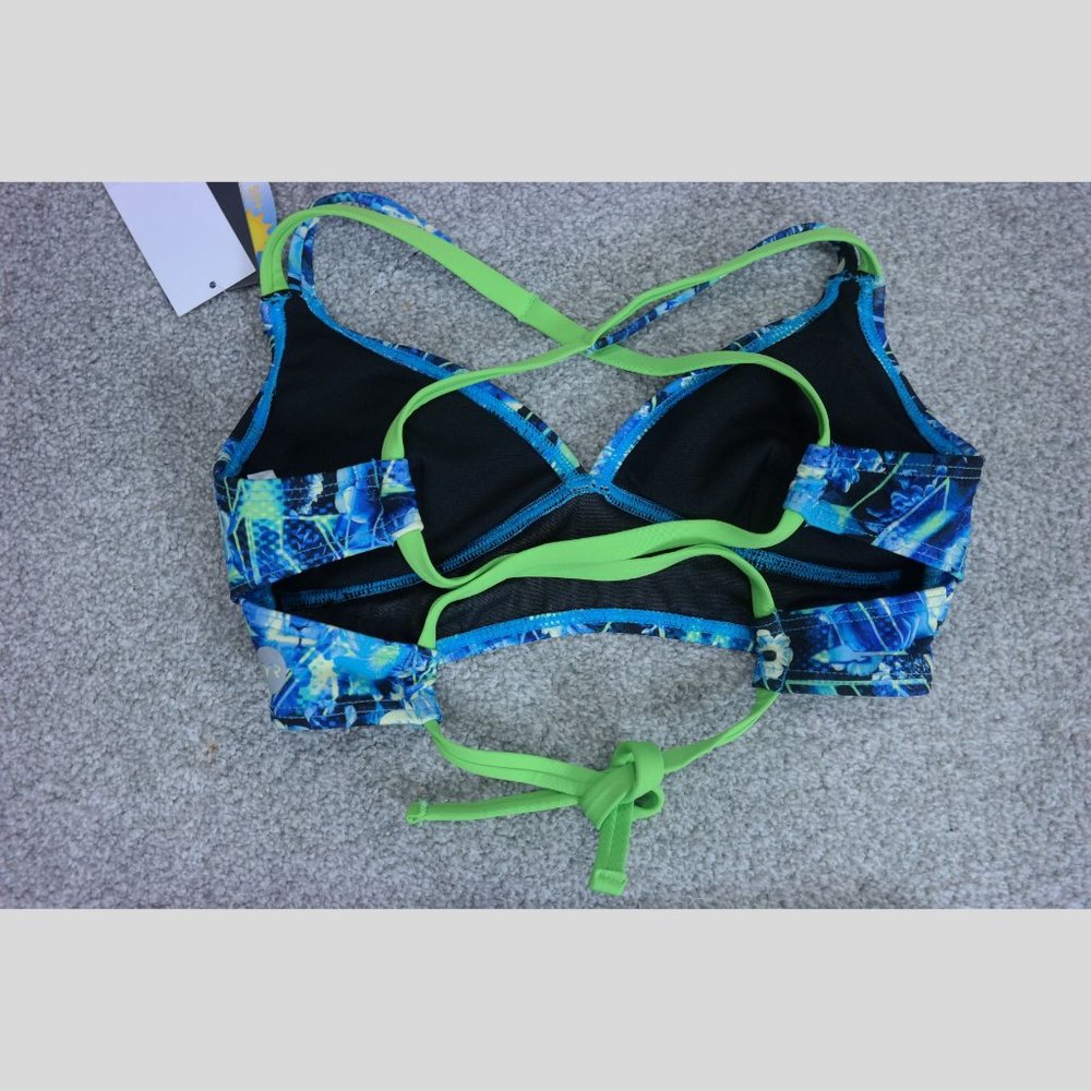 TYR Size XS 0/2 Print UPF 50 Body Sculptor Bikini Petite fit - Picture 4 of 8